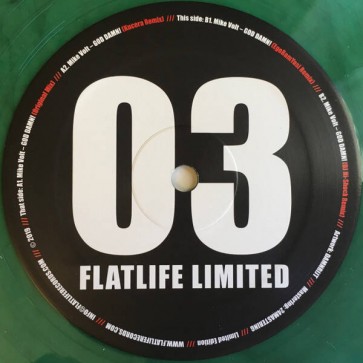 Mike Volt - God Damn! - Flatlife Limited - FLATLTD 003