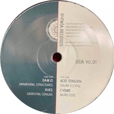 Various - Déjà Vu_01 - Rytmia Records - Déjà Vu_01