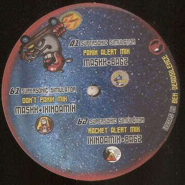 Ixindamix , Maskk , Bagz - Supersonic Simulator - Hydrophonic Records - HYDROPHONIC 34